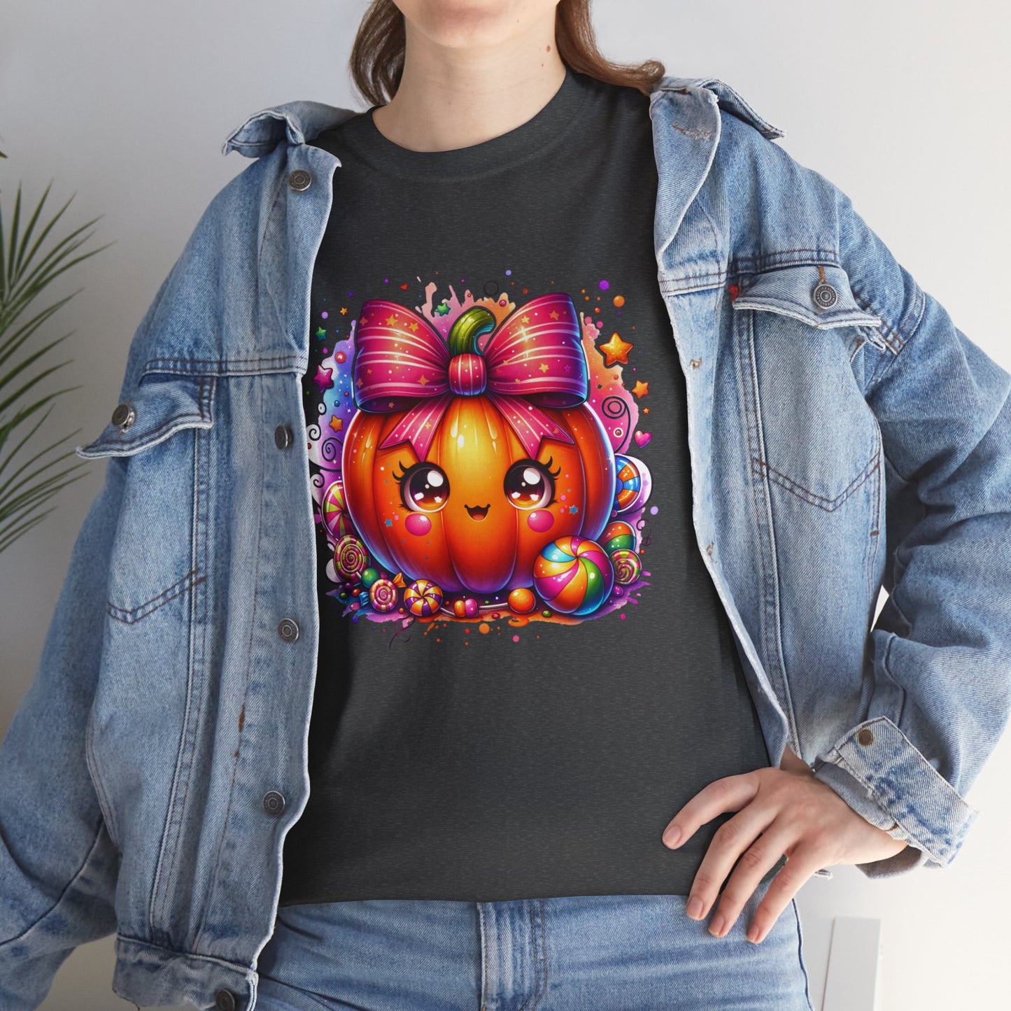 Halloween Spooky Shirt, Cute Pumpkin Shirt, Coquette Shirt, Womens Halloween Shirt, Gift For Halloween
