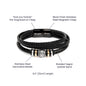 Unique Bracelet for Husband, Husband Bracelet Gift from Wife