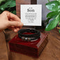 Unique Bracelet for Men, Son bracelet Gift from mom