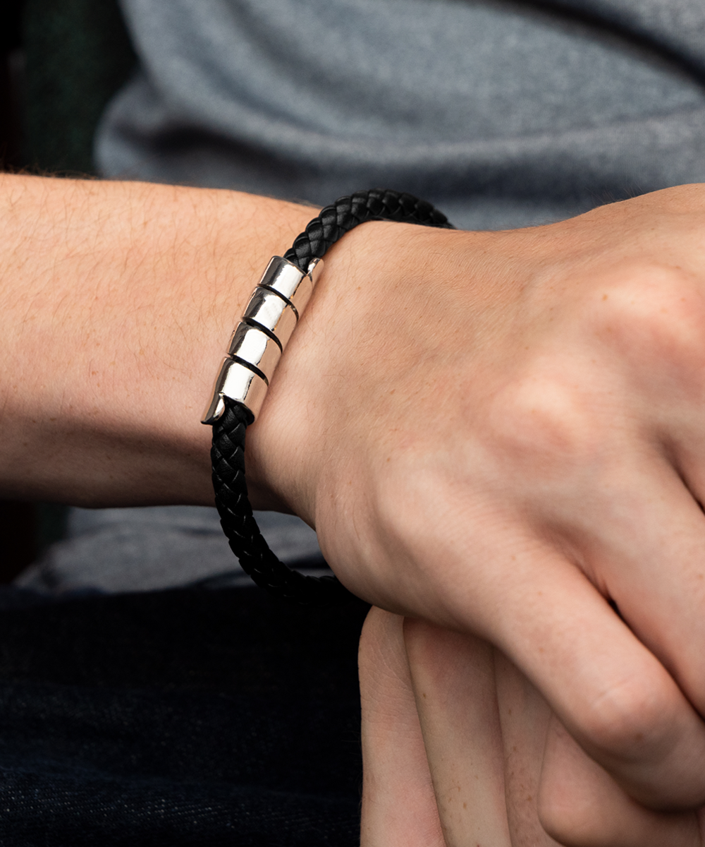 To My Son Bracelet Gift for Son From Mom Bracelet for Men