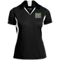 Wordle Ladies' Colorblock Performance Polo