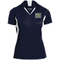 Wordle Ladies' Colorblock Performance Polo