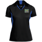 Wordle Ladies' Colorblock Performance Polo