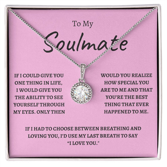 Soulmate Eternal Hope Neckalce Gift