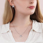 Daughter Love Knot Earrings and Necklace Gift Set