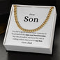 Cuban Chain Link Gift for Son (Luxury box option)