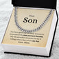 Cuban Link Chain Gift for Son