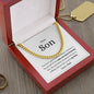 Cuban Chain Link Gift for Son (Luxury box option)