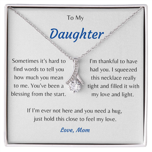 Daughter Alluring Beauty Necklace Gift