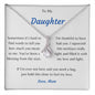 Daughter Alluring Beauty Necklace Gift