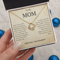 Mom Love Knot Necklace (Yellow and Gold Options)