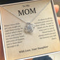 Mom Love Knot Necklace (Yellow and Gold Options)