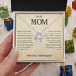 Mom Love Knot Necklace (Yellow and Gold Options)