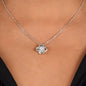 Daughter Love Knot Necklace Gift