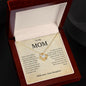 Mom Love Knot Necklace (Yellow and Gold Options)