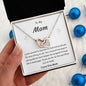Mom Interlocking Hearts Necklace Gift