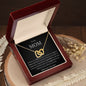 Mom Interlocking Hearts Necklace Gift