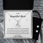 Mom Alluring Beauty Necklace and Earrings Gift Set