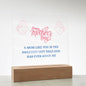 Mom Like You Acrylic Square Plaque Gift