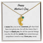 Engraved Baby Feet Necklace With Birthstones-Customizable for Mom