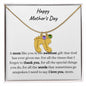 Engraved Baby Feet Necklace With Birthstones-Customizable for Mom