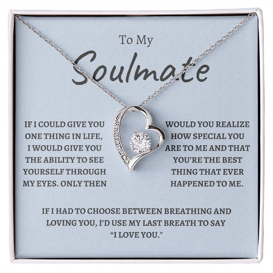 Soulmate Forever Love Necklace Gift