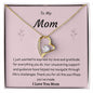 Mom Forever Love Necklace Gift