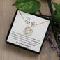 Forever Love Necklace Romantic Gift For Wife