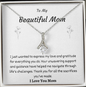 Mom Alluring Beauty Necklace and Earrings Gift Set