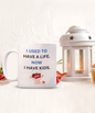 Used to Have Life Coffee Mug Funny Cup for Parents