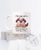 I May Look Calm Coffee Mug, 11 or 15 oz Ceramic Fnny Mug Gift