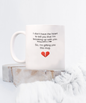 Coffee Mug Break Up Coffee Mug, Funny Joke 15oz and 11oz