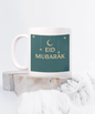 Eid Stars and Crescent Happy Eid Blessings Mug After Ramadan Gift Eid Gift