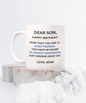 Birthday Coffee Mug For Him, Birthday Gift for Son, Funny Mug