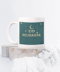 Eid Stars and Crescent Happy Eid Blessings Mug After Ramadan Gift Eid Gift