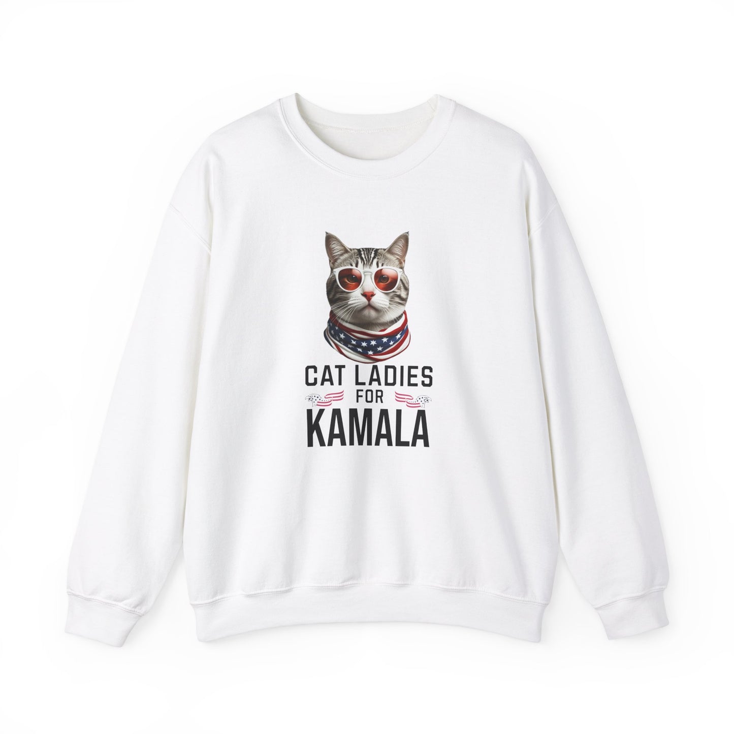 Cat Ladies For Kamala Sweatshirt | Kamala Rally T Shirt | Childless Cat Ladies | Kamala Harris 2024 President Shirt | Cat Mom Shirt