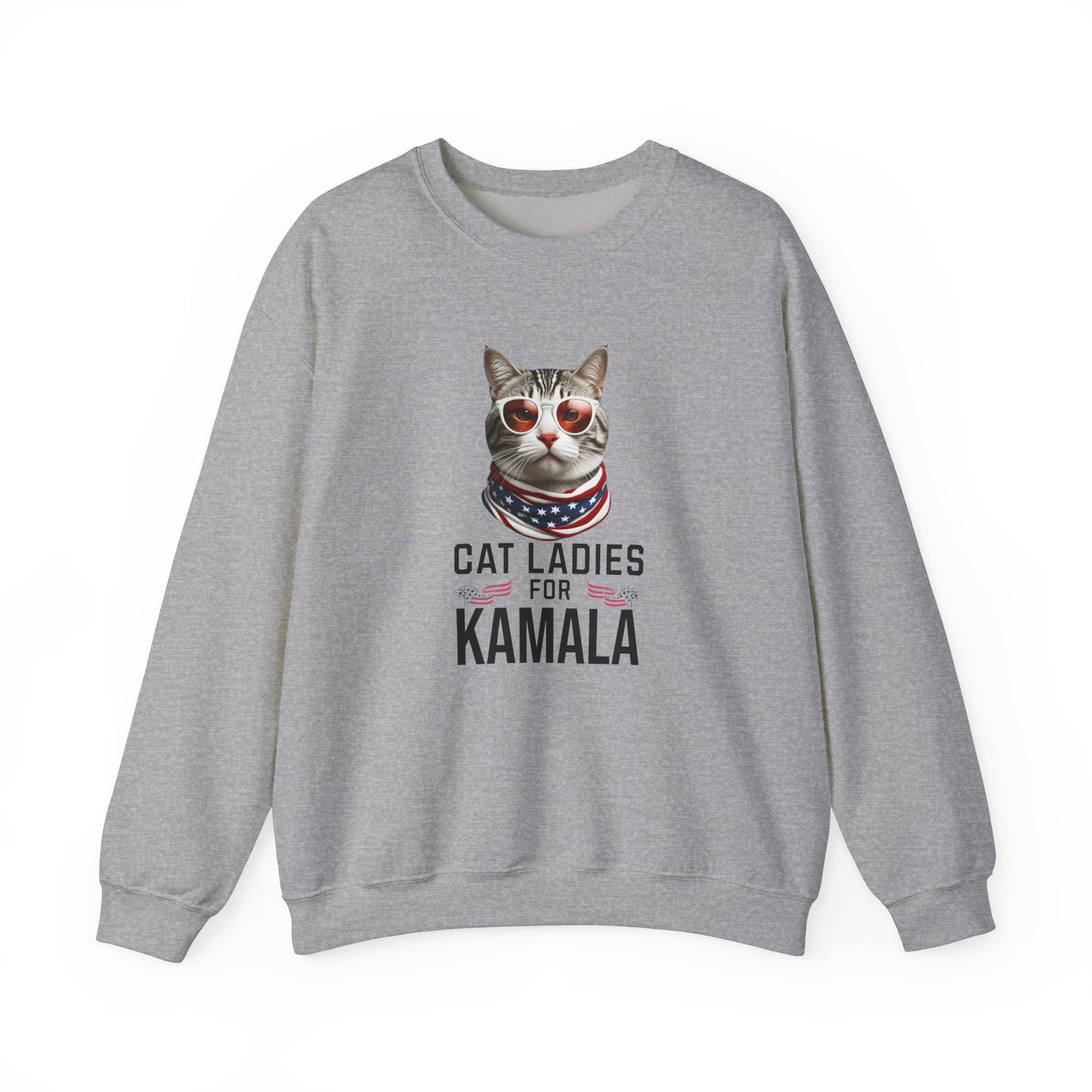 Cat Ladies For Kamala Sweatshirt | Kamala Rally T Shirt | Childless Cat Ladies | Kamala Harris 2024 President Shirt | Cat Mom Shirt