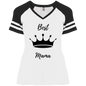 Ladies' Game V-Neck T-Shirt Best Queen Mama