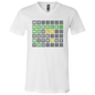 Wordle Unisex Jersey V-Neck T-Shirt