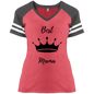 Ladies' Game V-Neck T-Shirt Best Queen Mama